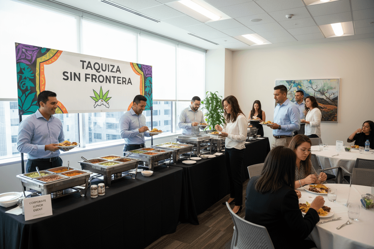 Corporate Lunch - 75 Guests catered by Taquiza Sin Frontera