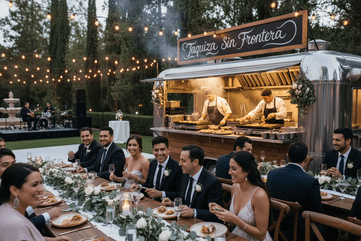 Wedding Reception - 150 Guests catered by Taquiza Sin Frontera