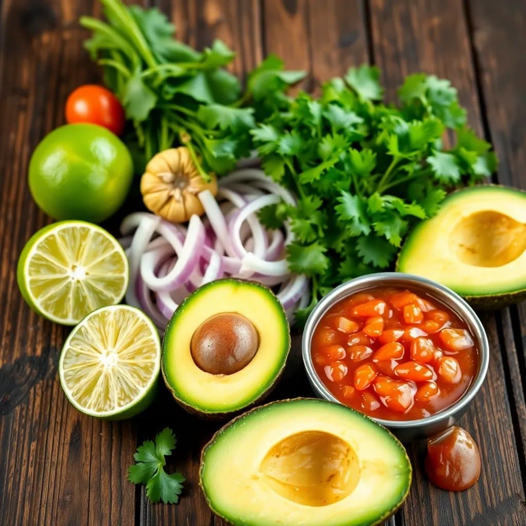 Fresh Mexican ingredients